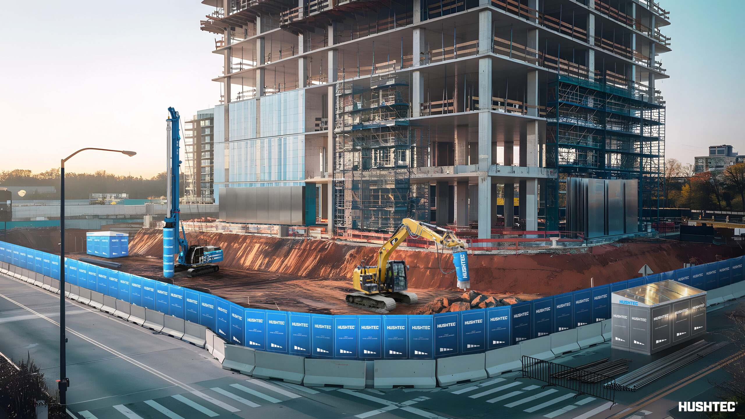 Hushtec Premium Noise Control Barrier